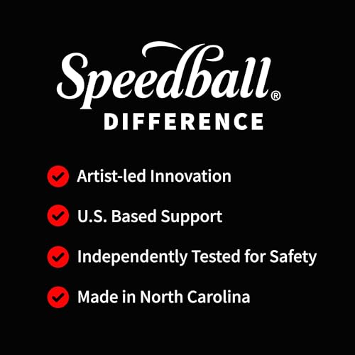Speedball Art Products Company 003600 003600 150cc Water Soluble Block Ink Black - color: Black, size: 5.1 fl oz
