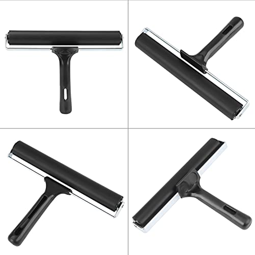 7.9 Inch Soft Rubber Brayer Roller for Print, Tape, Wallpapers, Scrapbooks | Wallpaper Roller, Art Craft Oil Painting Tool, Speedball Brayer