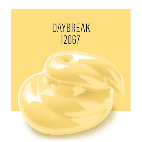 FolkArt Acrylic Craft Paints, Daybreak 8 fl oz Premium Matte Finish Paint, Perfect For Easy To Apply DIY Arts And Crafts, 12067 - color: Daybreak, size: 8 Fl Oz (Pack of 1)