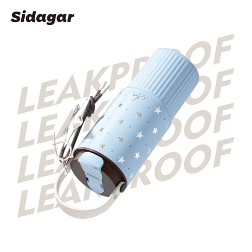 26 oz Insulated Stainless Steel Tumbler with Straw & Handle Star - color: Starry Blue