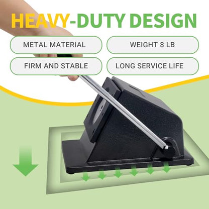 1"/25mm Button Paper Cutter, 1.38”/35mm Diameter Circle Cutter Circle Punch, 1.38”Graphics Punch Cutter, 35mm Die Cut Machine for Making 1"/25mm Mode Buttons Machine(1.38”Cutting Diameter)