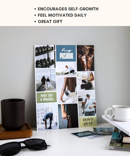 Lamare Vision Board Book for Men - 1000+ Images & Vision Board Supplies | Visualize Your Next Win | Vision Board Kit, Vision Board Magazines, & Collage Book for Daily Inspiration & Goal Achievement - color: For Men