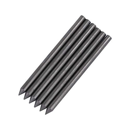 JIAHG 6 Pcs HB 5.6mm Charcoal Lead Refills Mechanical Pencil Lead Professional Artist Sketch Pencil Refills Automatic Graphite Pencil Lead Refills for Students Drawing Sketching Art Supplies - color: 6pcs 5.6mm Lead Refills-HB