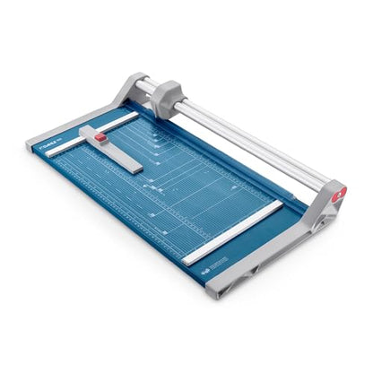 Dahle 552 Professional Rotary Trimmer, 20" Cut Length, 20 Sheet Capacity, Self-Sharpening, Dual Guide Bar, Automatic Clamp, German Engineered Paper Cutter - size: 20" Cut Length