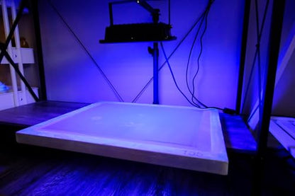 Screen Print Direct® Exposure Unit for Screen Printing - UV LED Light, 30W | Photo Emulsion Exposure LED Kit for Screen Printing Screens, UV Screen Printing Light w/ Adjustable Stand