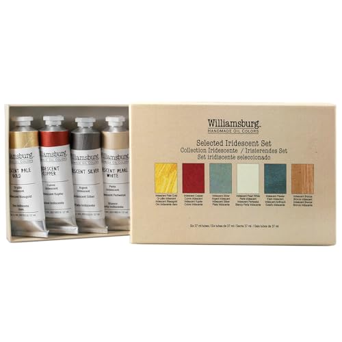 Williamsburg Artist Oil Colors by GOLDEN, Selected Iridescents Set