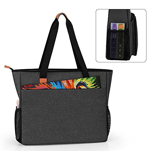 LUXJA Diamond Painting Carrying Case for A3 Light Pad, Black - color: Black
