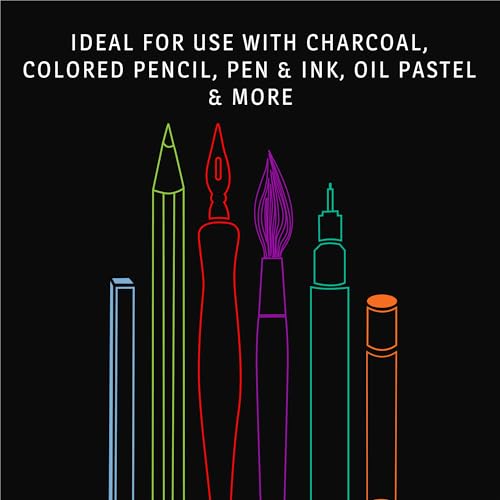 Bienfang Sketch Pad 11x14 Inch, 100 Sheets of 60lb 90gsm Art Paper, Spiral Bound Sketch Book Drawing Notebook - size: 11 by 14-Inch