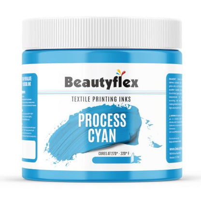 Process Cyan Screen Printing Ink, 16 oz Pint, Plastisol Ink - color: Process Cyan, size: 16 fl oz