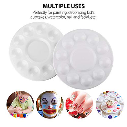 32 PCS Paint Tray Palettes, Plastic Paint Palettes for Students or Kids