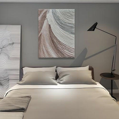 Art 40x28 inch Hand Painted Thick Texture Art Oil Painting Modern Abstract Art Canvas Wall Decoration Painting - color: Yi075