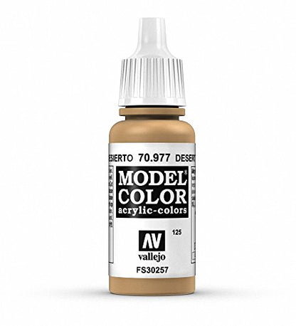 Vallejo Desert Yellow Paint, 17ml - color: Desert Yellow, size: 0.57 Fl Oz (Pack of 1)