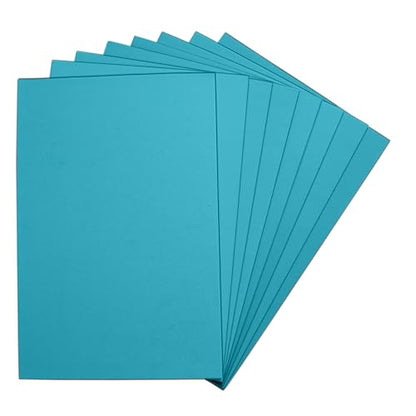Light Blue EVA Foam Sheets, 6 x 9 Inch, 2mm Thick – Foam Paper for DIY Arts and Crafts, School Projects, and More – 8 Pack - color: Lt Blue