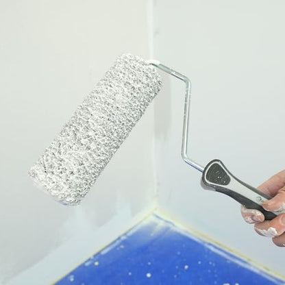 ROLLINGDOG 9" Drywall Compound Roller Cover | Heavy Duty Drywall Texture Roller,Putty Roller Brush,Spreading Wall Compound - color: 9"roller sleeve