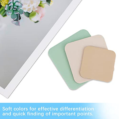 360Pcs Multi Size Sticky Notes, Sticky Notes Pastel Variety Pack for School