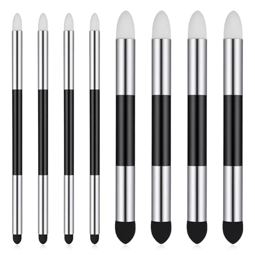 JJUNW 8Pcs Oil Pastel Tools Blending, Blending Sponge, Blendings Stump Double Headed Oil Pastel Fixative Spray, Sketching Supplies for Students Beginners Lightening and Highlight