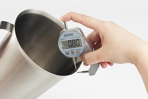 18/8 Stainless Steel Measuring Cup with Handle and Pour Spout, Commercial Kitchen Food Prep Pitcher for Restaurant, Bakery, Cooking and Ingredient Measuring, 32 OZ (4 Cup, 1000 ML) - color: Flat Handle, size: 32 OZ (4 Cup, 1000 ML)