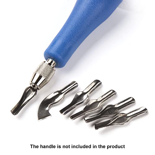 Linoleum Block Cutters - 6 Different Shaped Lino Cutters, 2 Set - style: 6 Type Blades(2 Sets)