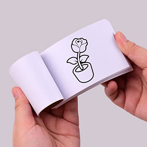 Mini Led Light Pad with 5 Flip Books, Flip Book Kit with Light Pad LED Light Box Tablet，300 Sheets Drawing Tracing Animation Sketching, USB Powered Light Box