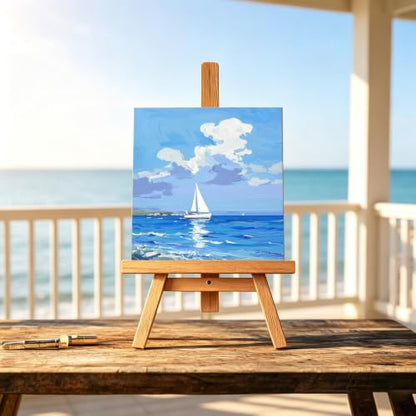 10 Pack 4x4 Inch Unfinished Wood Panel Boards for DIY Painting Art Crafts - size: 4"×4" 10 Pack