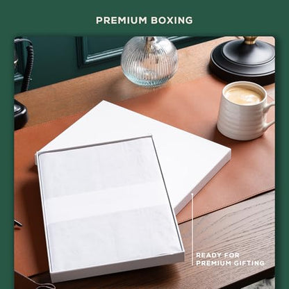 Beechmore Books A4 8.5x11 Mixed Media Sketchbook 160 GSM/98LB with Gift Box - color: Dartmouth Green, size: A4 - 8.5" x 11.5" Large