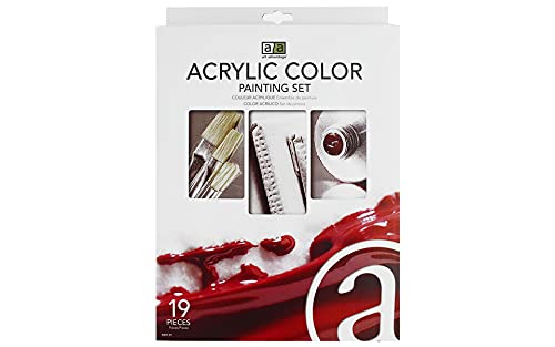 Art Advantage Paint Set Acrylic Mini 12 Color
