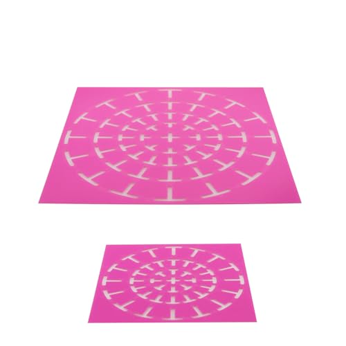 2-Piece Mandala Dotting Tools & Stencils Set for Wood, Fabric, Glass, Metal, Walls Decorations