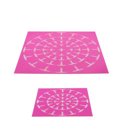 2-Piece Mandala Dotting Tools & Stencils Set for Wood, Fabric, Glass, Metal, Walls Decorations