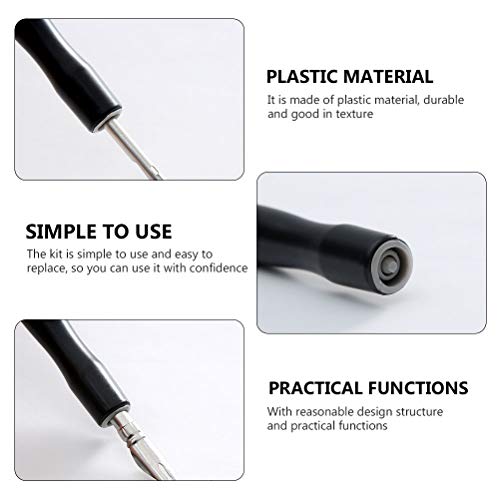 Tofficu Comic Dip Pen Holder Manga Dip Pen Holder for Drawing Calligraphy Thin Line Art Easy Nib Replacement Practical Writing Supplies 5.11 X 0.78 X 0.47 in - color: Blackx2pcs