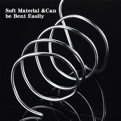 1 Roll Tecunite Aluminum Wire Craft Wire, 100 M X 3 mm, Silver - color: Silver, size: 100 M X 3 mm