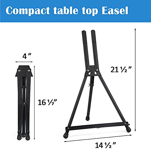 Falling in Art 1 Pack 15" to 21" Tabletop Easel for Painting & Display - style: 1 PACK