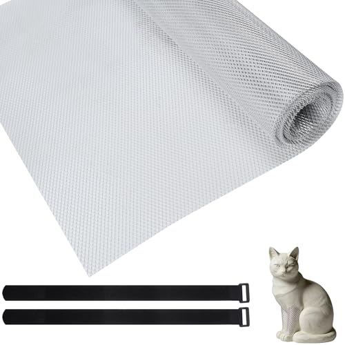 Aluminum Wire Mesh for Arts and Craft -15.7" x 13.1ft – Flexible Sculpting Mesh for Arts & Crafts, Easy-Cut Thin Metal Mesh with Bonus Scissors & Storage Straps, DIY Sculpture & Creative Crafts