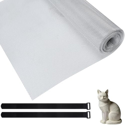 Aluminum Wire Mesh for Arts and Craft -15.7" x 13.1ft – Flexible Sculpting Mesh for Arts & Crafts, Easy-Cut Thin Metal Mesh with Bonus Scissors & Storage Straps, DIY Sculpture & Creative Crafts
