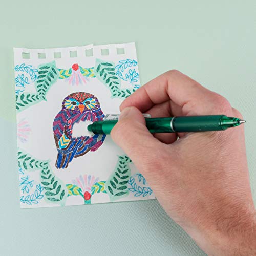 Pilot Precise V7 RT Refillable & Retractable Liquid Ink Rollerball Pens, Blue Ink Pens, Fine Point (0.7 mm), 6-Pack - Ideal for School, Journaling, and Office Writing - color: Blue, size: 6 Count (Pack of 1)
