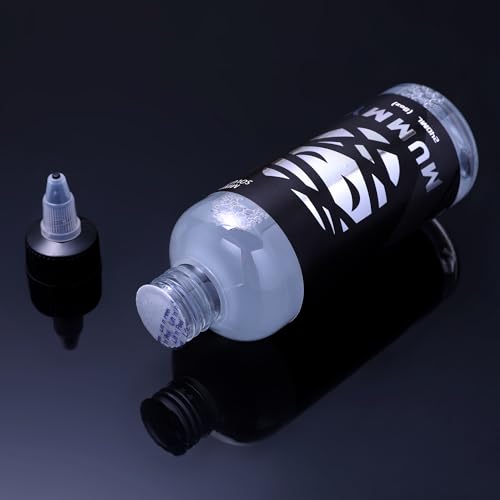 Mummy Premium Tattoo Ink Mixing Solution – Perfect for Graywash Shading & Color Dilution 8oz (240ml) Bottle