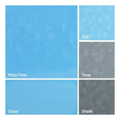 Tusc & Pine Artist Oil Paint - Luminous Blue, 150 ml, Non-Yellowing, Rich & Creamy Consistency, Maximum Pigment Load, Small Batch Milled Oil Paints Made in the USA - color: Luminous Blue, size: 5.07 Fl Oz (Pack of 1)