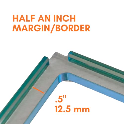 Gel Press Placement Tool – Precision Alignment Guide for Gel Printing, Repeatable Layered Prints, Easy Paper & Stencil Positioning, Essential Printmaking Accessory - size: L-shaped Tool