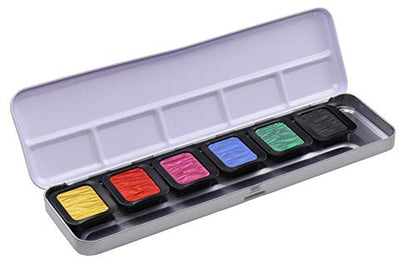 Finetech 610609 Pearl Cent Color Premium F7002 High Chroma, Set of 6 Colors - style: high chrome