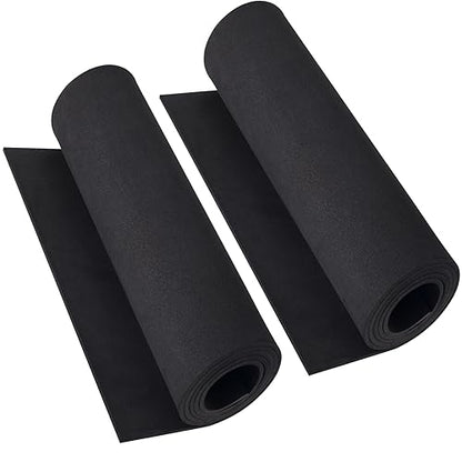 2-Pack Black Eva Foam Cosplay Sheets roll, Premium eva Craft Foam 4mm Thick, 13.9" x 59", High Density 86kg/m3 for Cosplay Costume, Crafts, DIY Projects by MEARCOOH - color: 2PCS:Black, size: Thickness-4mm