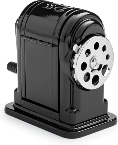 X-ACTO 1001 Ranger 55 Classroom Manual Pencil Sharpener Black (Pack of 6) - size: 1 Count (Pack of 6)