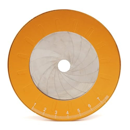 Adjustable Circle Drawing Maker 5 inch, Measuring & Drawing Ruler | Stainless Steel & Aluminum Alloy Rotary Round Template, Geometric Plotting Compass Tool