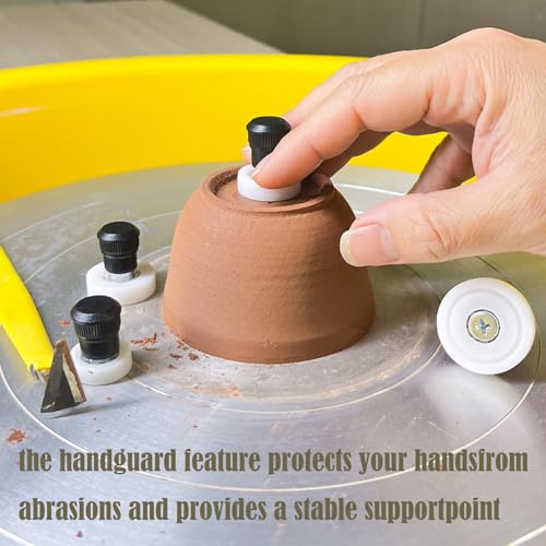 4PCS ﻿Professional Ceramic Clay Pottery Finishing Tool Set Pottery Trimming Tools Complete Pottery Finishing Practical Pottery Wheel Trimming and Throwing Tools