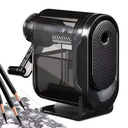 Manual Pencil Sharpener Desktop Pencil Sharpener with Container