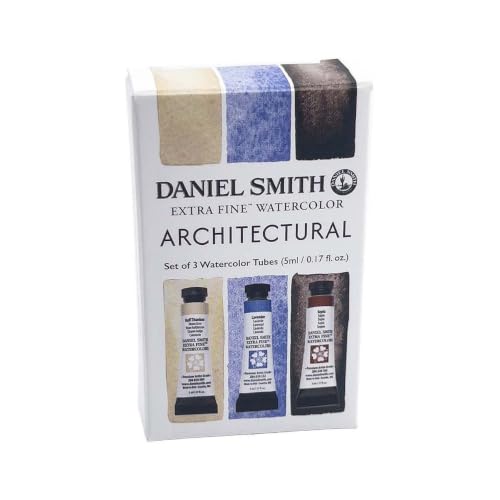 DANIEL SMITH Architectural Set 5ml Tubes (Set of 3 Tubes) Extra Fine Watercolor