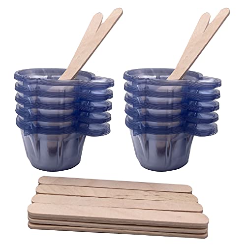 Mixing Cup 100PCS,40ml Disposable Plastic Resin Mixing Cups