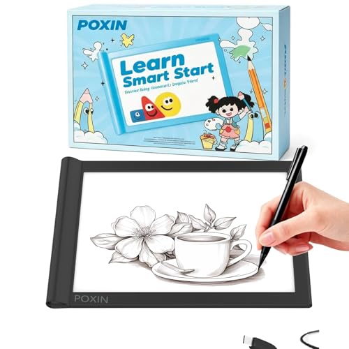 A4 Light Box for Tracing,2 Way Power Suply Drawing Pad Dimmable Brightness
