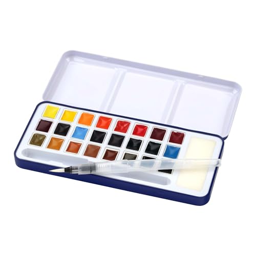 Soho Urban Artist Semi-Moist Watercolor Set w/24 Colors