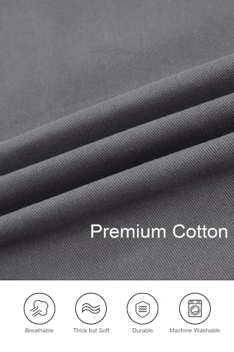 Nanxson Pottery Apron Split Leg with 3 Pockets & Adjustable Buckle | cotton material,Long apron,adjustable waist tie,for Pottery Ceramic Wheel DIY Art Garden - color: Grey
