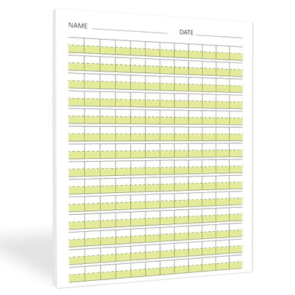 100 Sheets Handwriting Practice Paper Write Beginner Paper for Kids Double-Sided Writing Papers with Lines for Grades PreK – 1st Easy Learning Improves Penmanship & Writing Skills 8.5” x 11”