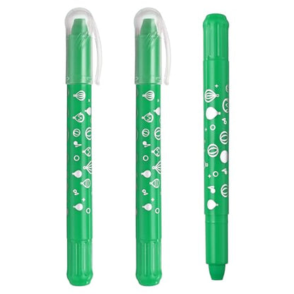 PATIKIL Gel Crayons, 3PCS Watercolor Crayons Silky Water Soluble Twist Bulk for Artists Coloring Drawing Painting, Sapphire Green Crayon - color: Sapphire Green
